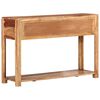 vidaXL Console Table Light brown Solid acacia wood Medium Console Table