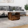 vidaXL Coffee Table Smoked Oak Engineered wood Medium Coffee Table