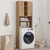 vidaXL Washing Machine Cabinet Artisan Oak 25.2x10.0x74.8"