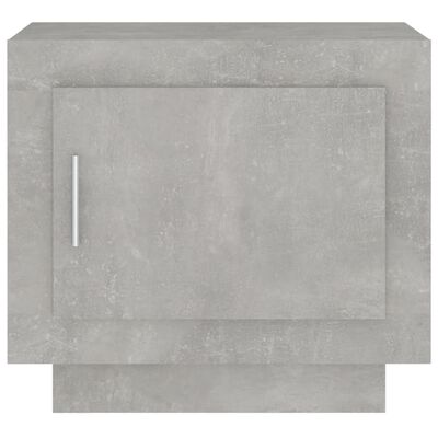 vidaXL Coffee Table Concrete Gray 20.1"x19.7"x17.7" Engineered Wood