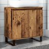 vidaXL Bathroom Cabinet Old wood Engineered wood, iron Medium