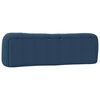 vidaXL Headboard Cushion Blue Fabric (100% polyester) 70.9 in