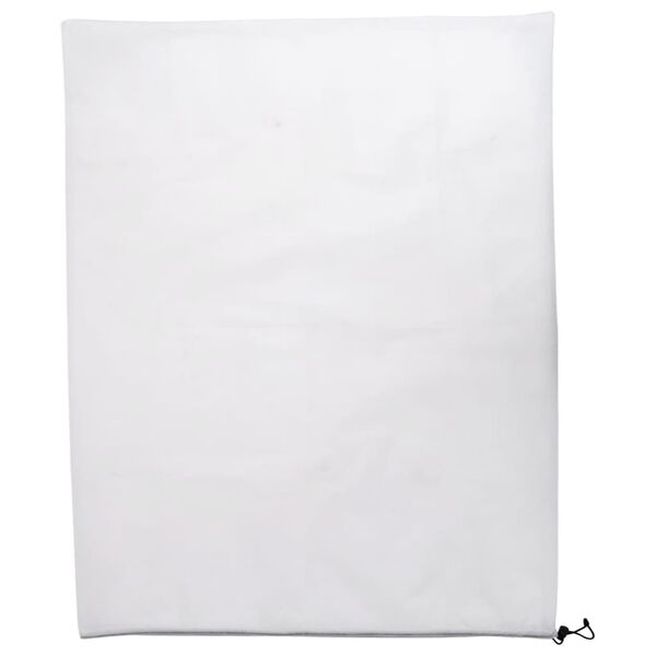 vidaXL Plant Fleece Cover Set of 4 White 100% polypropylene Large