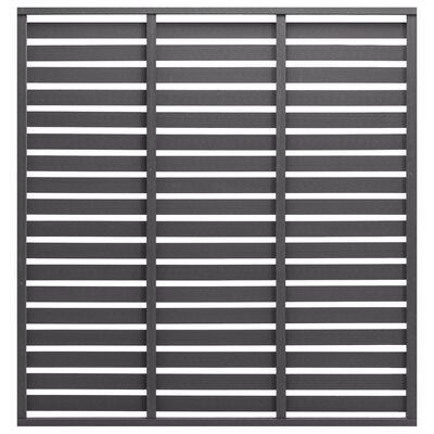 vidaXL Fence Panel WPC 70.9"x70.9" Gray