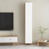 vidaXL TV Cabinet Set of 2 White Engineered Wood Medium TV Cabinet