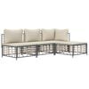 vidaXL Garden Lounge Set Anthracite