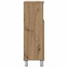 vidaXL Bathroom Cabinet Artisan Oak Engineered Wood Slim