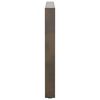 vidaXL Dining Table Leg Natural Steel Powder-Coated Steel Medium