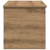 vidaXL Storage Box with Storage Artisan Oak 35.43 x 13.78 x 13.78 in