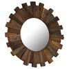 vidaXL Mirror Varies Reclaimed wood Medium Wall mounting Mirror