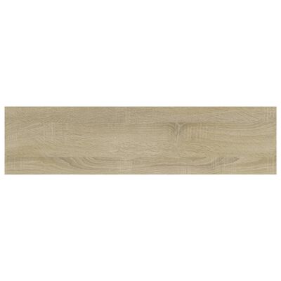 vidaXL Bookshelf Boards 8 pcs Sonoma Oak 15.7"x3.9"x0.6" Engineered Wood