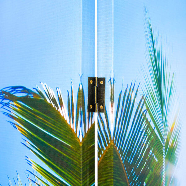 vidaXL Folding Room Divider 78.7"x66.9" Beach