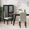 vidaXL Dining Chairs 2 pcs Light Gray Velvet