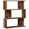 vidaXL Book Cabinet Old wood Engineered wood 31.5x9.4x37.8 in