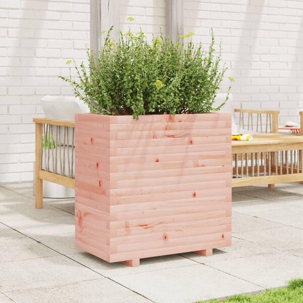 vidaXL Garden Planter Natural wood Solid douglas wood