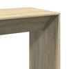 vidaXL Bar Table Sonoma Oak Engineered Wood Tall Bar Table Rectangular