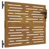 vidaXL Garden Gate 33.5x29.5" Corten Steel Square Design