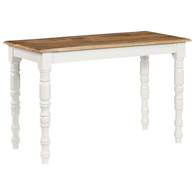 vidaXL Dining Table 47.2"x23.6"x29.9" Solid Mango Wood