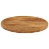 vidaXL Table Top Ø 19.7"x1.5" Round Solid Wood Mango
