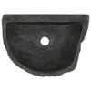 vidaXL Wall Hung Basin Gray (38-45) x (30-35) x 15 cm River stone