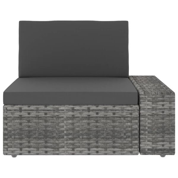 vidaXL Garden Lounge Set Grey and anthracite