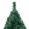 vidaXL Artificial Christmas Tree Green, shiny gold, matte gold, bronze