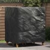 vidaXL Furniture Cover Plain Black 45.67 x 39.37 x 47.24 in 420D