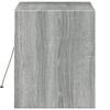 vidaXL TV Wall Cabinet Grey Sonoma Engineered wood 31.5 x 12.2 x 15.0 in