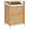 vidaXL Laundry Basket 17.3"x13.4"x25.2" Water Hyacinth