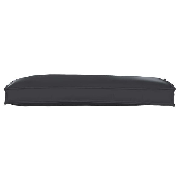 vidaXL Pallet Cushion for Bench Black 100 x 40 x 8 cm Oxford Fabric