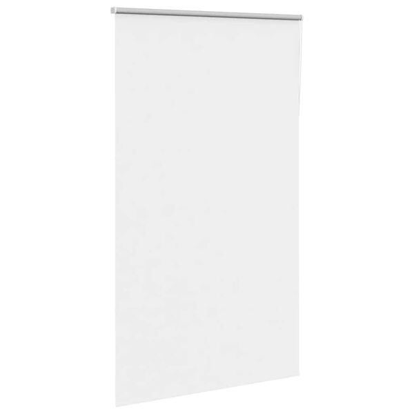 vidaXL Roller Blind White 100% polyester 51.2x82.7 in