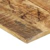 vidaXL Table Top Varied shades of brown Solid mango wood