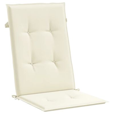 vidaXL Garden Chair Cushions 6 pcs Cream 47.2"x19.7"x1.2"