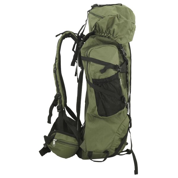 vidaXL Hiking Backpack Army Green 26.4 galOxford Fabric