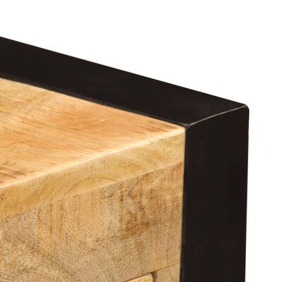 vidaXL Desk with 2 Drawers 43.3"x19.7"x30.3" Solid Mango Wood