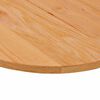 vidaXL Table Top Light brown Solid oak wood 47.2 x 23.6 x 0.8 in Durable