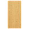 vidaXL Table Top Natural Bamboo Medium Rounded Corners Surface