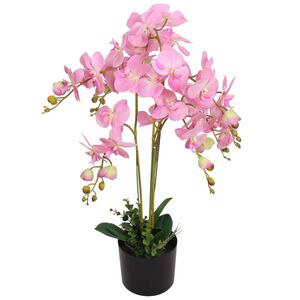 vidaXL Artificial Plant Pink