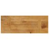 vidaXL Table Top Oak Solid mango wood 27.6 x 7.9 in Durable Table Top