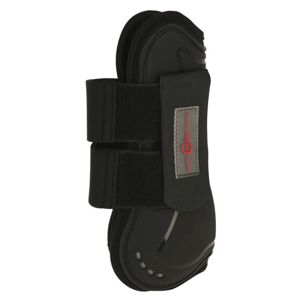 Covalliero Horse Leg Wrap Black Synthetic rubber Cob Horse Gaiters