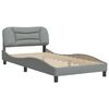 vidaXL Bed Frame Light Gray