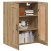 vidaXL Wall Mounted Cabinet Artisan Oak Engineered Wood Medium