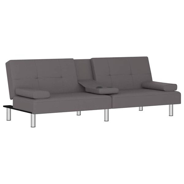 vidaXL Sofa Bed Grey