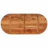 vidaXL Table Top Natural Solid Acacia Wood Medium