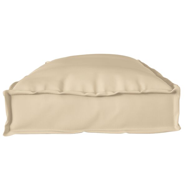 vidaXL Pallet Cushion Set 2 pcs Beige 100 x 40 x 8 cm Oxford Fabric