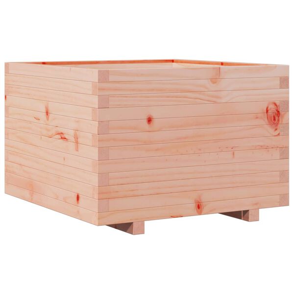 vidaXL Garden Planter Natural wood Solid Douglas wood Large Durable