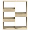 vidaXL Room Divider Sonoma Oak Engineered Wood Medium Room Divider