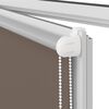 vidaXL Roller Blind Coffee Polyester, Aluminum Medium