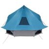 vidaXL Family Tipi Tent Folding with Roof Blue 680 x 430 x 270 cm
