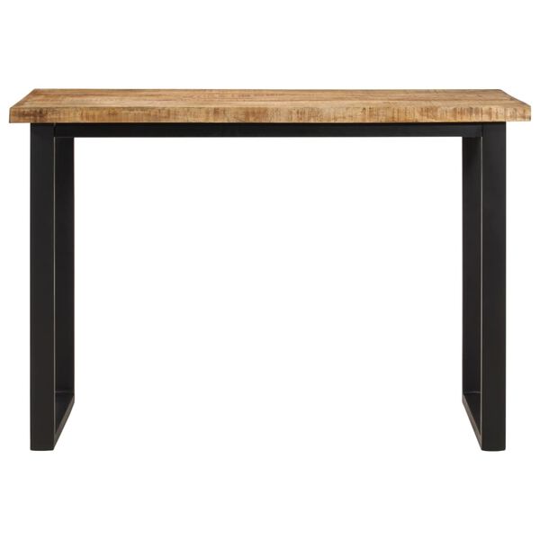 vidaXL Dining Table 43.3"x21.7"x29.5" Solid Wood Mango